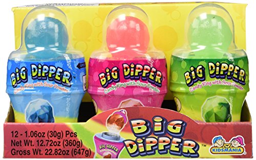 Anillos de caramelo Big Dipper con polvo ácido x12 miniatura 2
