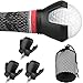 Golf Ball Retriever 3-Prong Golf Ball Picker Upper Golf Ball Grabber with Screw, Ball Retriever Tool for Putter Golf Accessories for Men Great Gift for Golfer Dad 1 Mesh Bag Included(3 Packs)