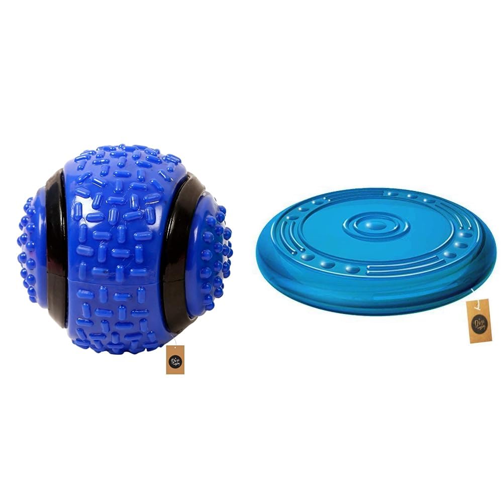 The Dogs Company The Pets Company Big Rubber Ball Toy for Medium and Large Dogs, 4 Inches, Flyer Rubber Dog Toy, Dog Frisbee, 9 Inches, Assorted (B0CDDMM3NG) Amazon Price History, Amazon Price Tracker