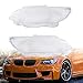 1 Pair Clear Headlight Lens Cover PC Shell Replacement for 2006-2009 BMW E92 E93 328i 328xi 335i 335xi 2-Door 08-12 M3 Headlamp