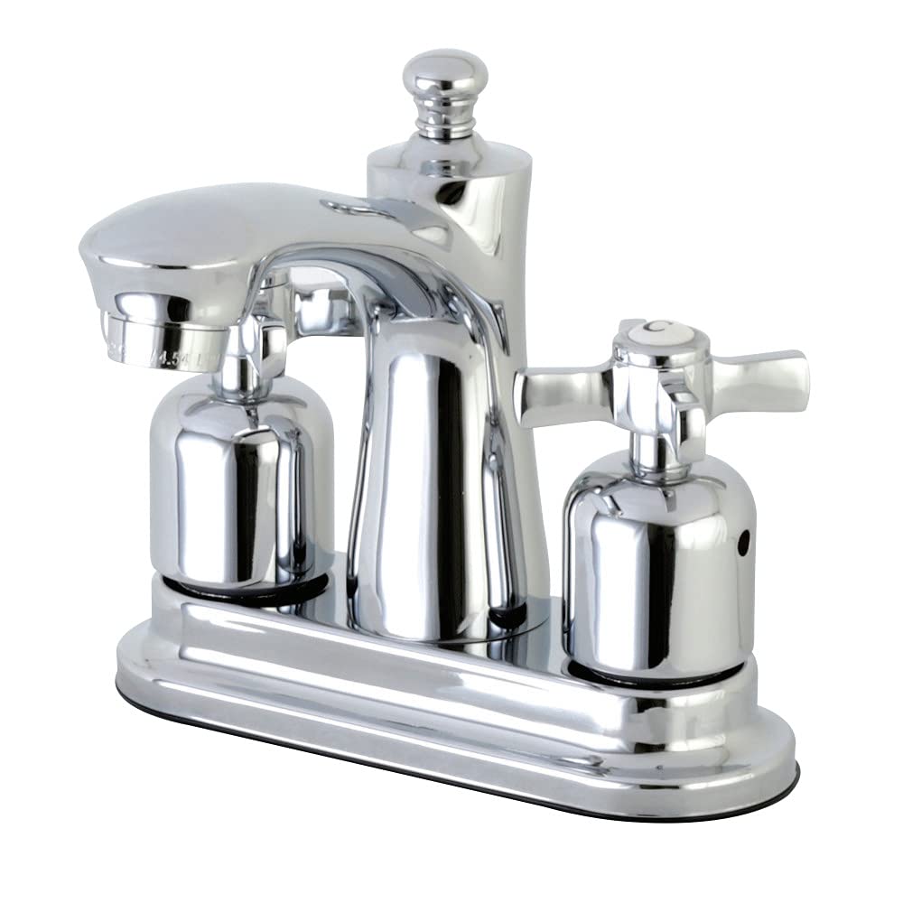 Kingston Brass FB7621ZX Millennium - Juego de llaves de lavabo de 4 pulgadas, FB7621ZX