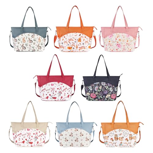 Sac à langer multifonction étanche en polyester avec grande capacité de rangement - 7