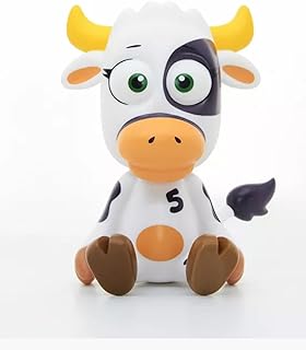 Collectible 6" Vinyl Common Sense Cow Figurine