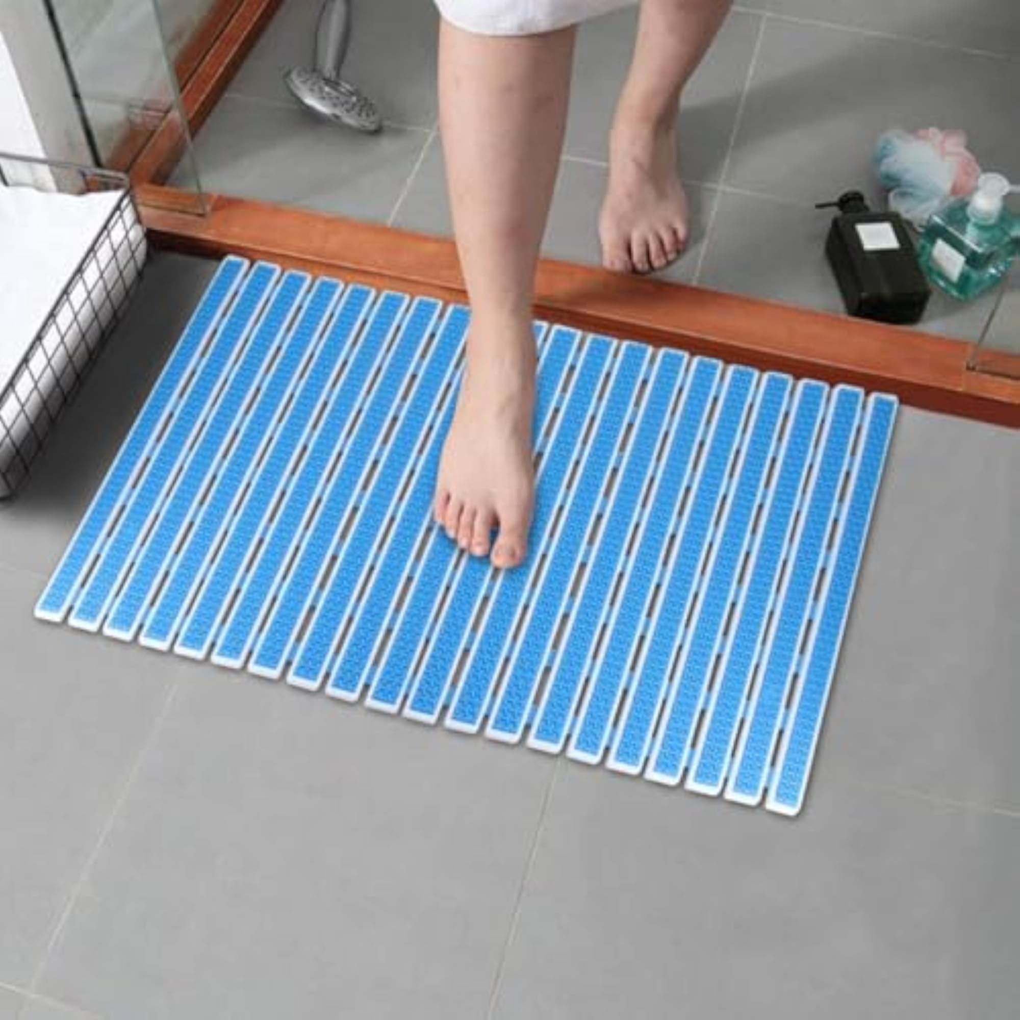 Non Slip Bathroom Shower Mat for Healing & Massaging