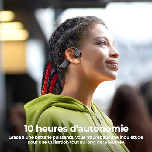 Relxhome Casque Conduction Osseuse Bluetooth 5.4, Mémoire MP3 32G Intégrée, Lecteur MP3 Étanche IPX8, 10 Heures de Jeu, Écouteur Natation sans Fil pour la Natation, Sport – vue 5
