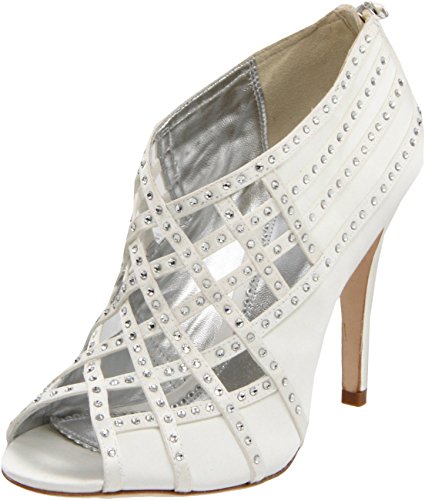 Chaussures de mariée Tamsin en satin Bourne l'excellence du savoir-faire