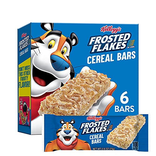 Kellogg’s Frosted Flakes Cereal Bars, Kids Breakfast Bars, School