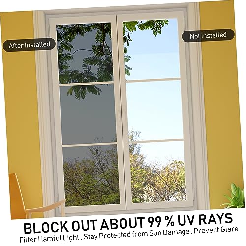 Película para ventana Ciieeo privacidad y bloqueo solar miniatura 5