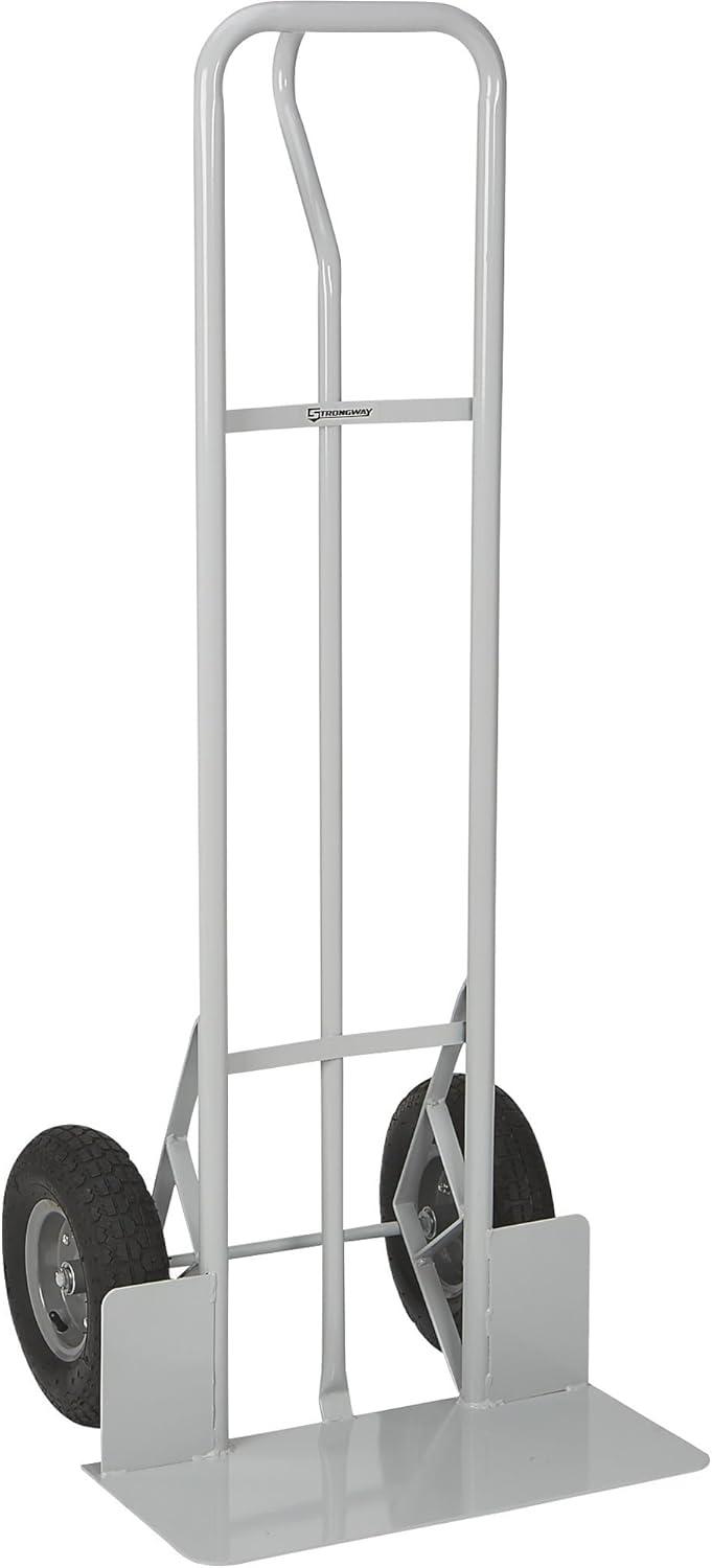 Strongway P-Handle Hand Truck - 1000-Lb. Capacity, Oversized Toe Plate