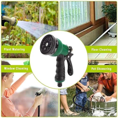 Image of Kohree 7in1 Bike Washing Spray Gun Machine, Water Pressure Gun for Car Wash, Water Gun - High Pressure Water Spray Gun for Car & Bike Cleaning, Heavy Duty Jet Spray for Car Wash Gardening Hose Nozzle