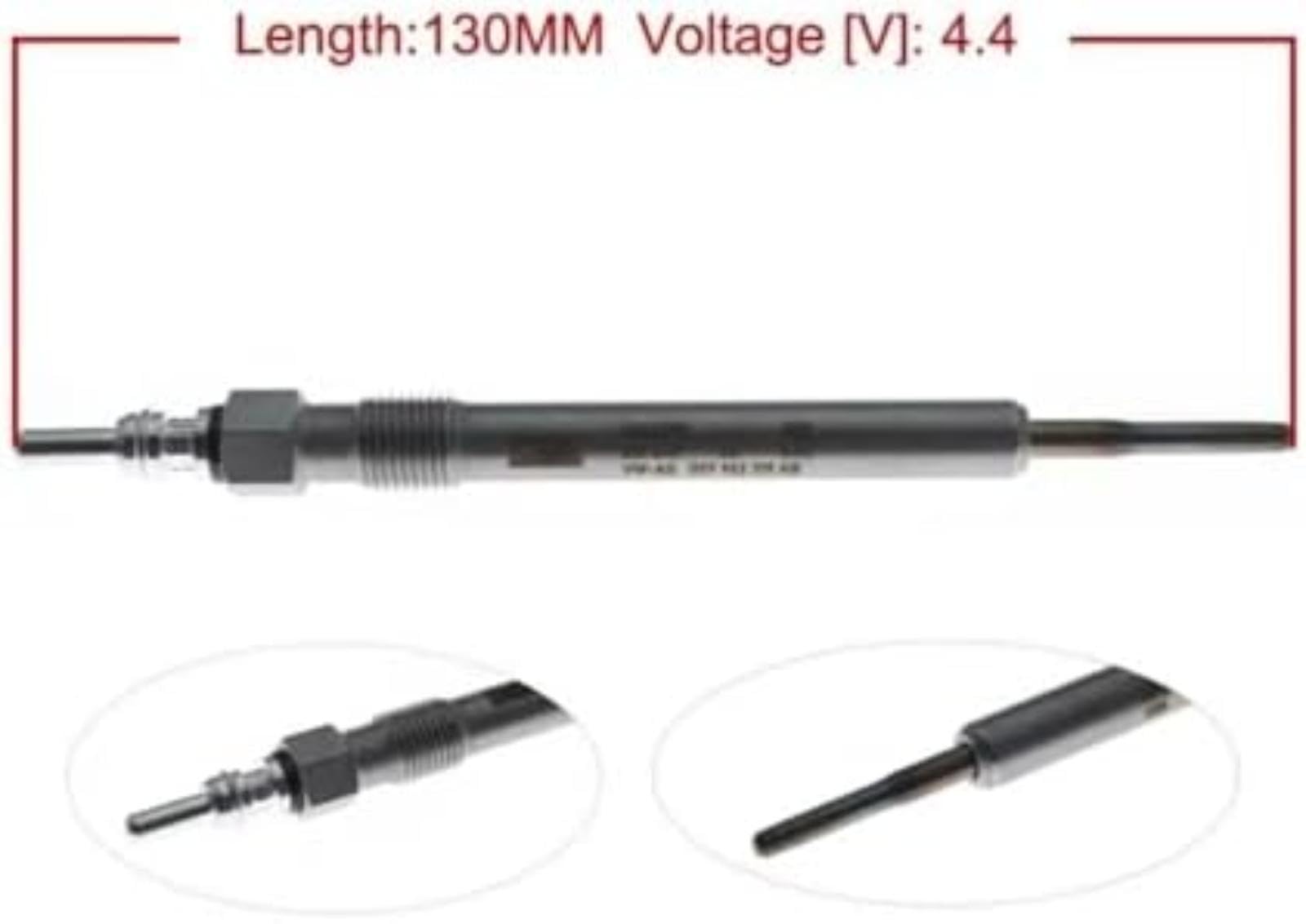 Plug Glow, para Seat, for Exeo, for 3R2 2008-2013, for St 3R5 Plugs Set 4X Car Spark Ignition Plug Bujía de encendido para coche