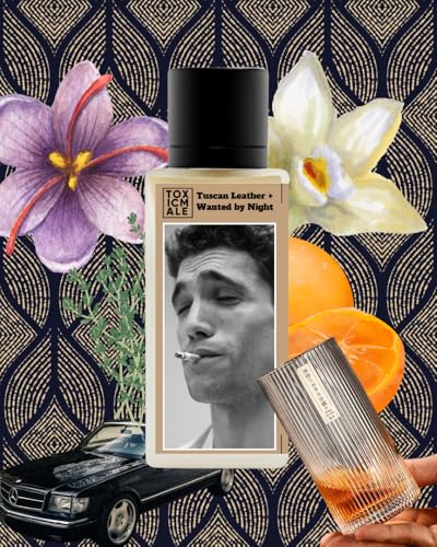 Image of TOXICMALE Tuscan Leather + Wanted by Night | Perfect Long lasting Men's perfume for party | perfumes for men | Gift for him | TMA41 | 50 ml perfume | TM Perfume House