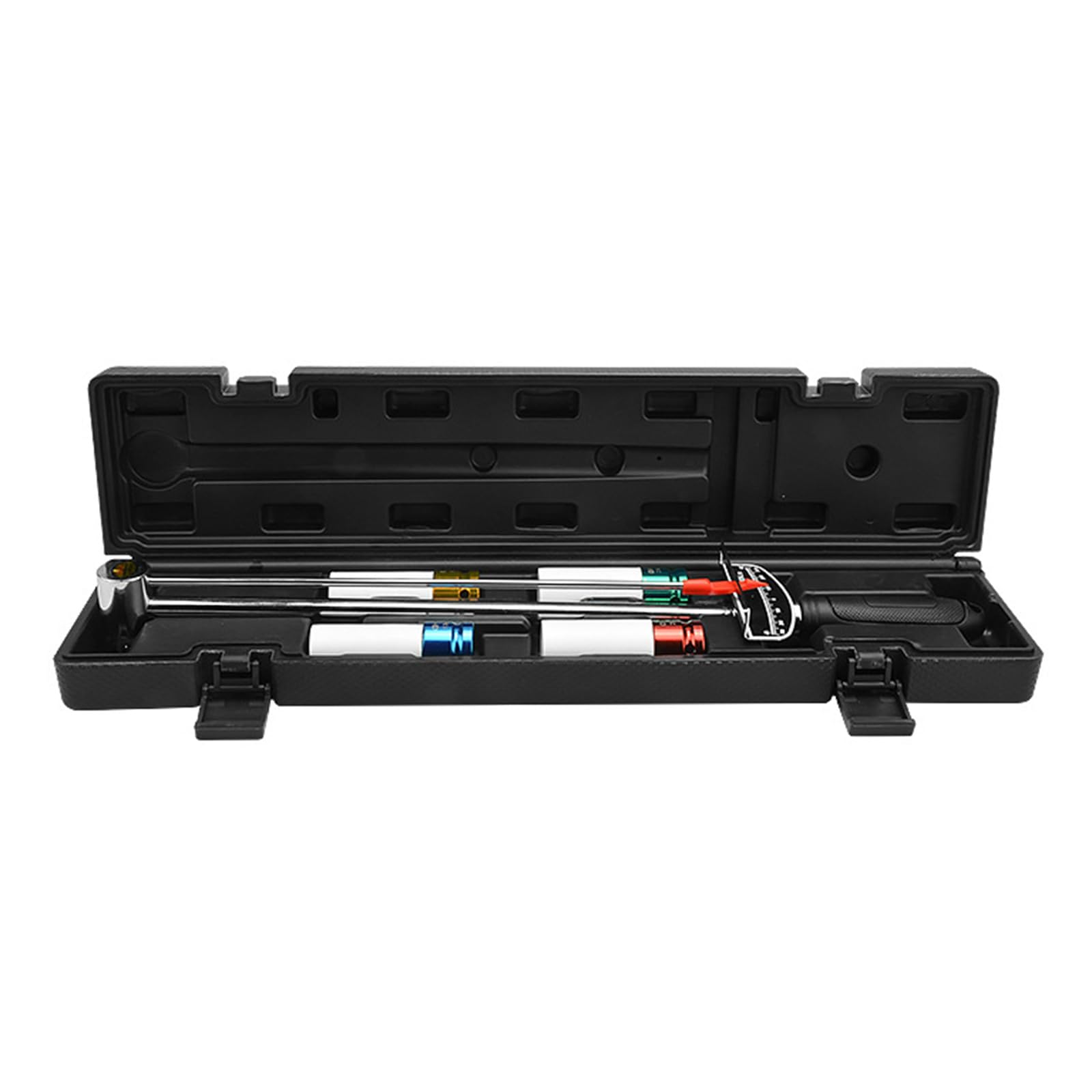 Msioytog Drive Clicks Torque Wrenches Set Wear-Resistant 1 / 2Inch Drive Clicks Torque Wrenches Set Ratchets