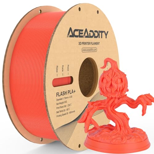 Aceaddity PLA+ Filament 1.75mm, Flash PLA High Speed 3D Printer Filament, Dimensional...