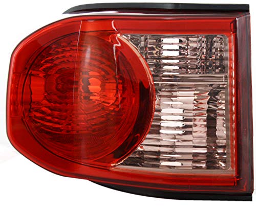 Evan Fischer Driver Side Tail Light Compatible with 2007-2011 Toyota FJ Cruiser - TO2800169