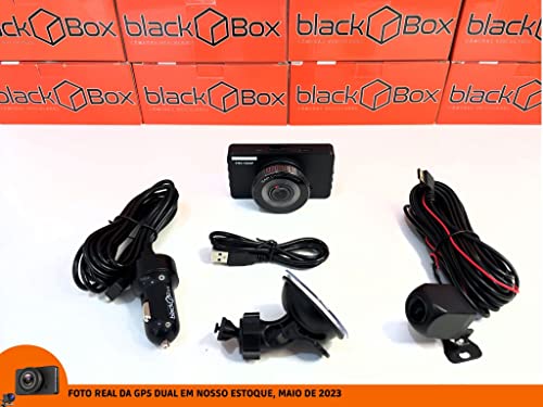 Black Box Gp5 Dual - Câmera Veicular Dupla Full HD Automotiva Carro