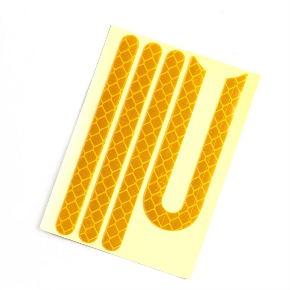 Ytqmorebnz Yellow Sticker Shell Case With Sticker Decals Wheel Hubs Cap Protective For Xiaomi For Mijia M365 And M365 Pro 1S Electric Scooter(Yellow Sticker)