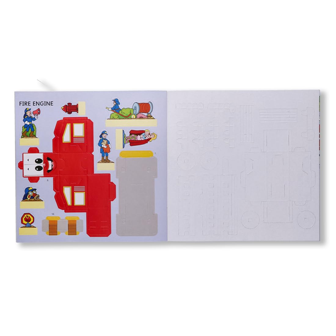 Navneet Make 'N' Play-Tractor&Fire Engine,Adult,Multicolor 2