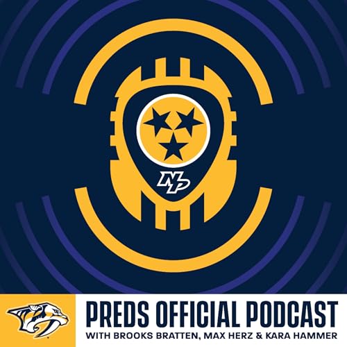 Predators Official Podcast Podcast Por Brooks Bratten Kara Hammer Max Herz arte de portada