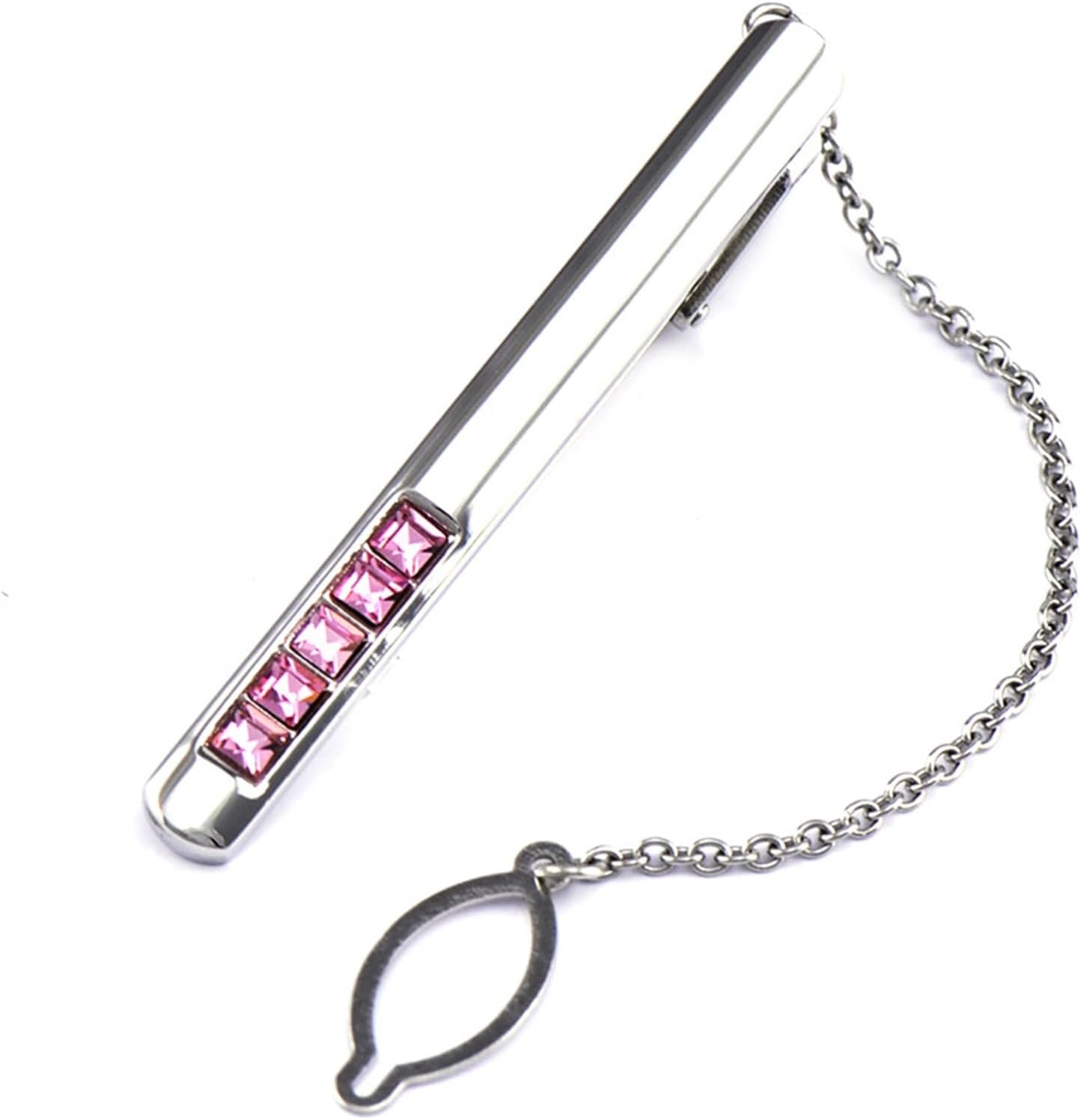 Five diamond tie clip Business set with square