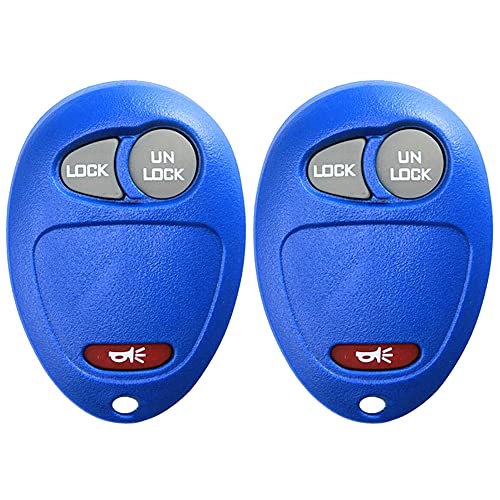 2X New Replacement Keyless Entry Remote Key Fob Compatible with & Fits for Chevy Hummer GMC Pontiac