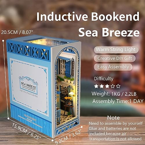 Roroom Sea Breeze Book Nook Kit thumbnail 3