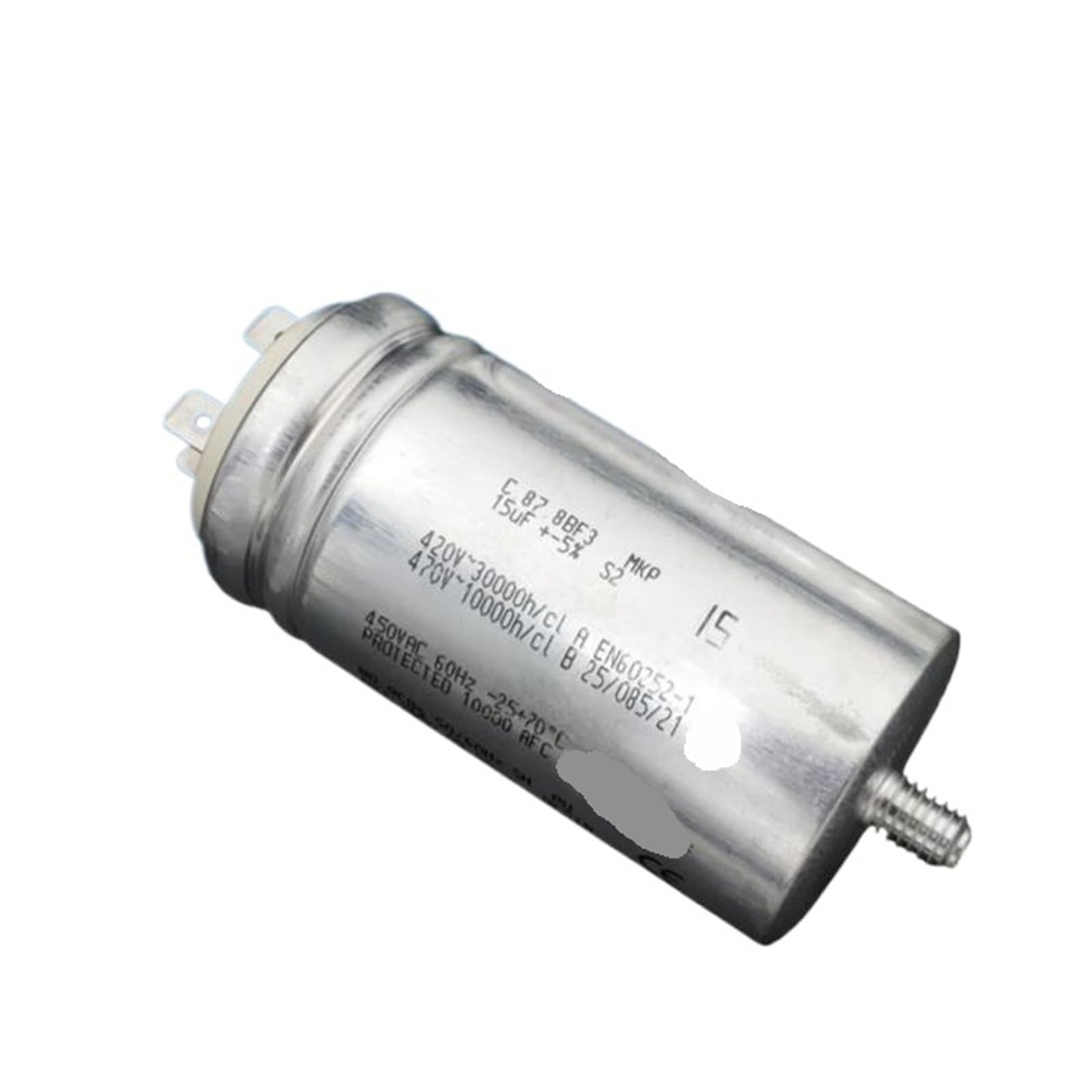 Condensateur C.87.8BF3 420V 15uF condensateur de démarrage et de fonctionnement du moteur de ventilateur