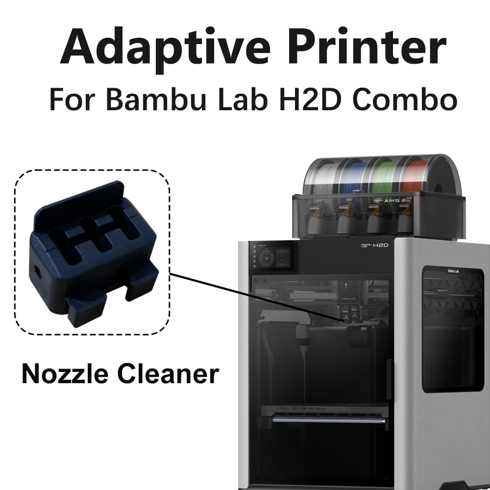 中トロページ② Amazon.com: 2 Pack H2D Nozzle Wiper for Bambu Lab H2D Combo 3D