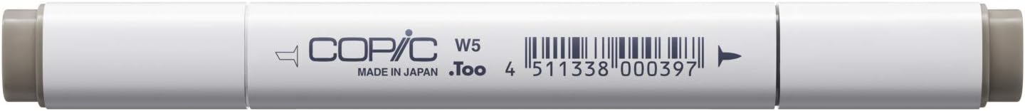 CopicClassic, Dual-Tip Alcohol Marker, W5-Copic, Warm Gray