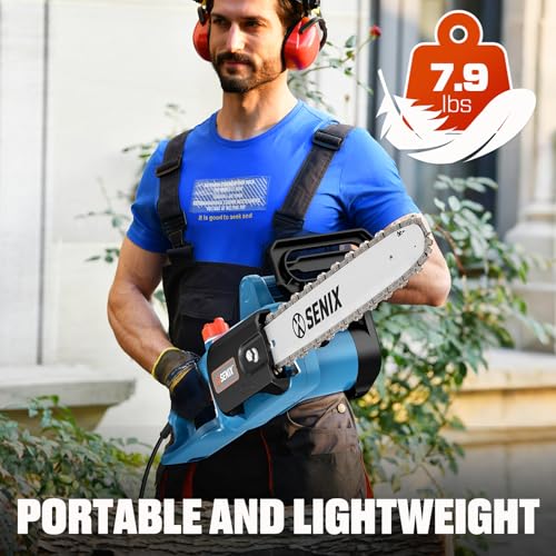 SENIX 10-Amp 14-Inch Electric Chainsaw