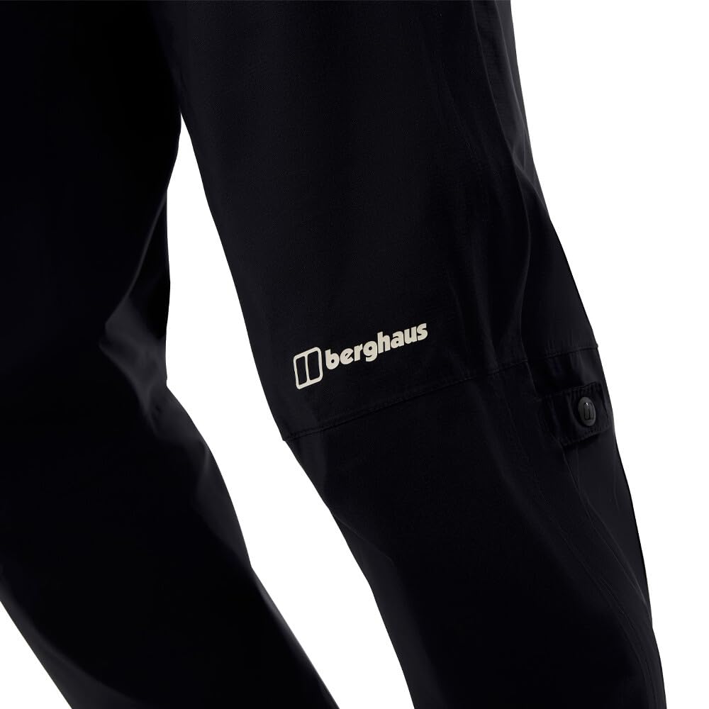 Berghaus - Pacsmart 2.5l Waterproof Pants | Lightweight Packable Rain Trousers for Hiking, Walking, Pantaloni Donna