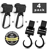 ✮✮HookDos ganchos para cochecito de dos estilos: hay dos estilos de ganchos para bolsas de cochecito en este artículo. Todos ellos tienen fuertes correas de velcro que se adhieren a cualquier cochecito y accesorios de cochecito. Diferentes ganchos para satisfacer sus diferentes necesidades y escenarios. También puedes usarlo con el cochecito organizador.