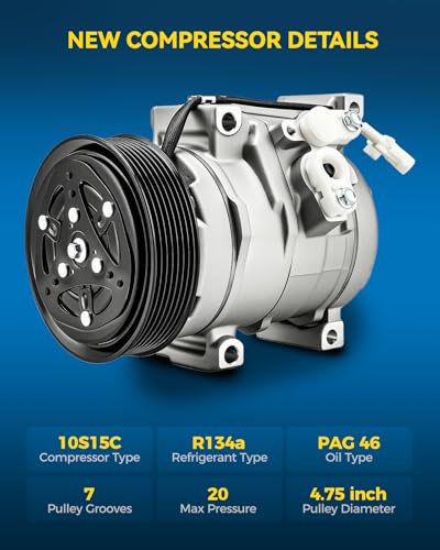 Image of PHILTOP NEW Air Conditioner AC Compressor with Clutch Replacement for Scion tC 2007-2010