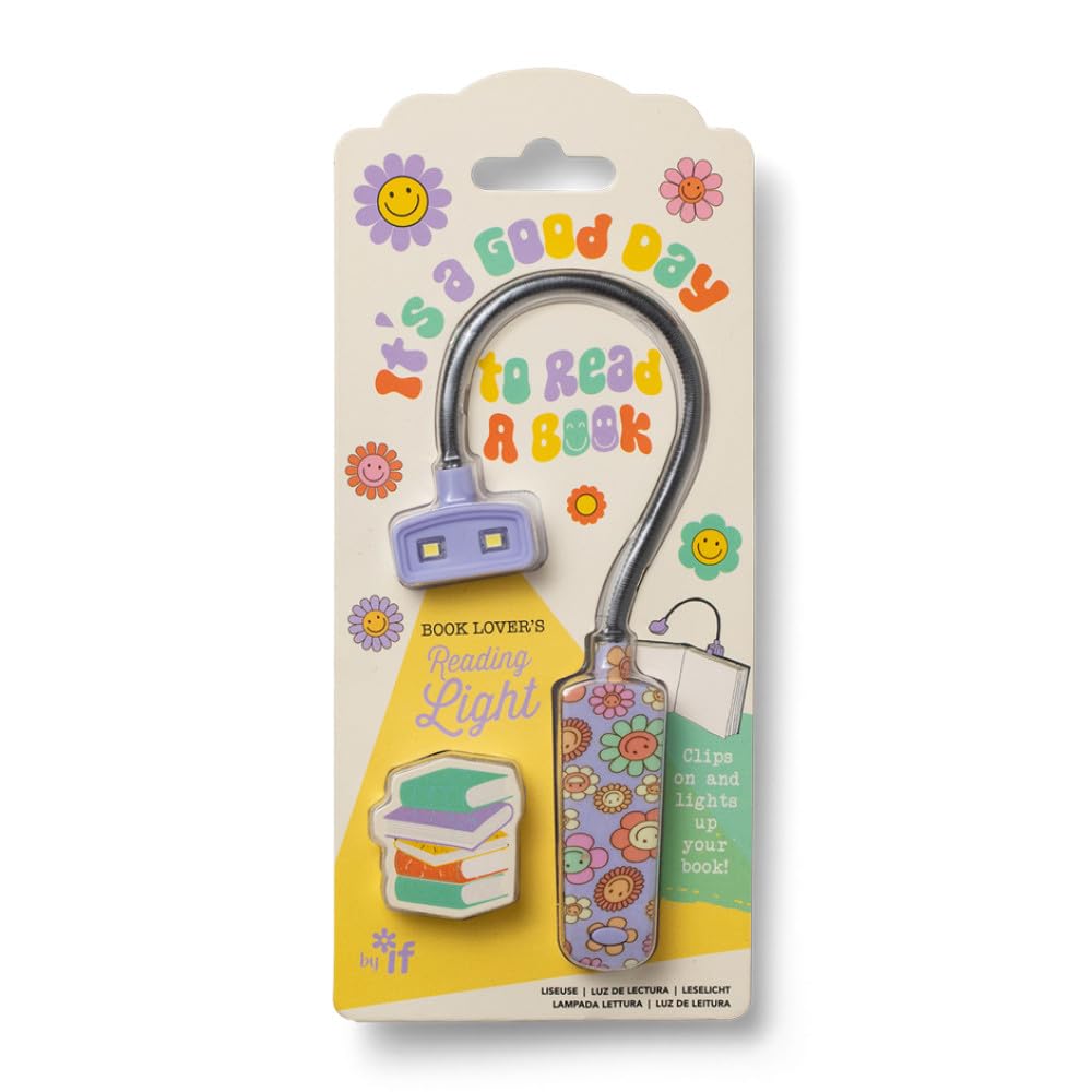 IF Book Lover's Reading Light - It's a Good Day, Lilac