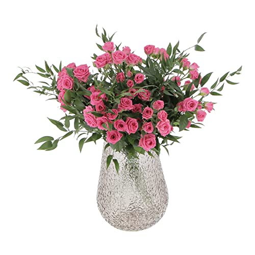 KENTIS - Bouquet di Fiori Veri - Rose a Grappolo