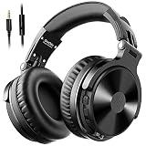 OneOdio Cuffie Bluetooth Wireless Over Ear Hi-Fi Stereo Audio, Cuffie con Microfono CVC 8.0 80 Ore Playtime, Cuffie Pieghevoli con Altoparlante al Neodimio...