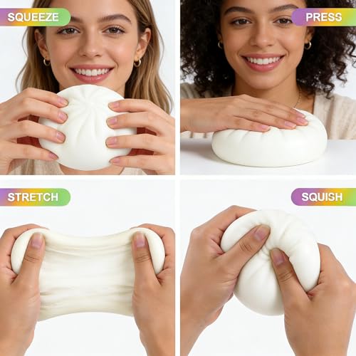 62% Off Dumpling Squishy Mystery Box - Stress Relief Toy - Image 4