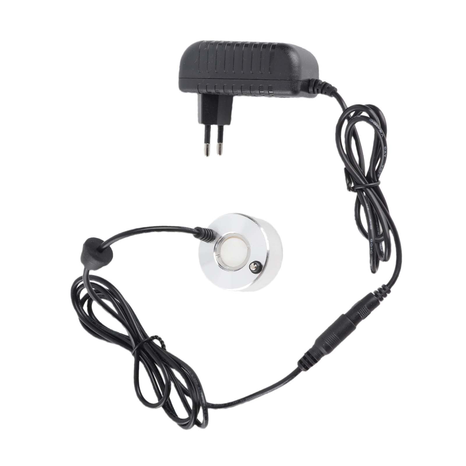 VBESTLIFE Umidificatore ad Aria atomizzatore per Fontana per nebulizzatore ad ultrasuoni da 24 V con nebulizzatore con Adattatore per fontane Interne o Esterne, Giochi d'Acqua e Uso Ufficio.(EU Plug)