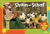Shaun das Schaf 2017 - Broschürenkalender - Wandkalender - mit Schulferienterminen und Stundenplänen - Format 42 x 29 cm