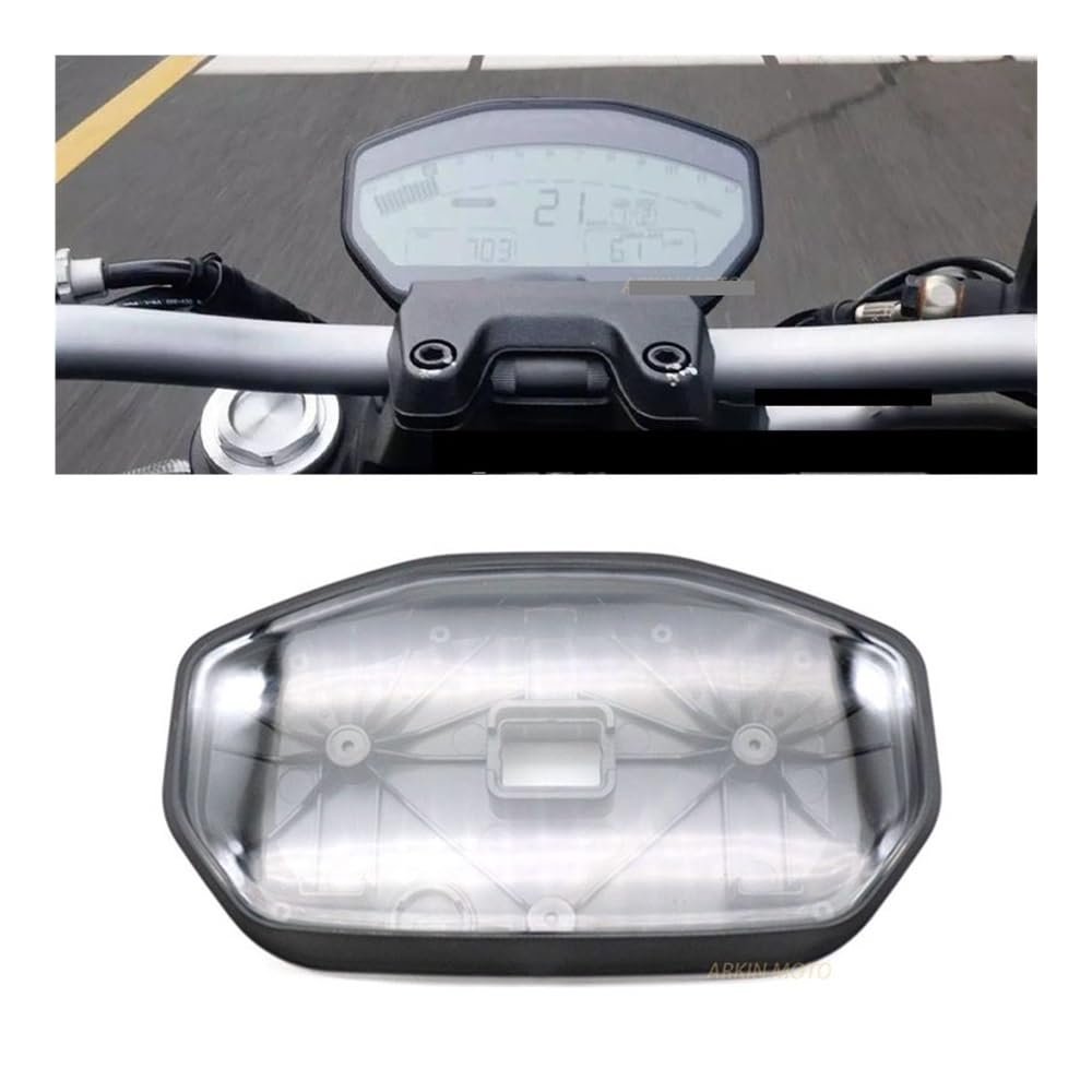 KNVBGG Speedometer Odometer Meter for Monster 821 2014-2019 Motorcycl ABS Plastic Instrument Case Cover Motorcycle Screen Speedometer Tachometer Shell