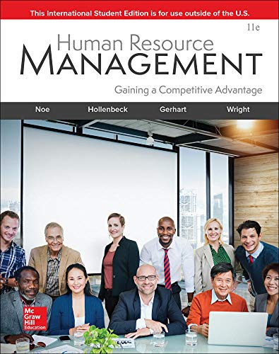Human Resource Management 11Th Edition [Paperback] Noe