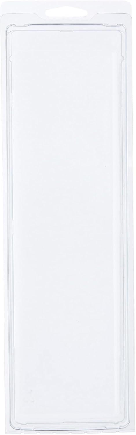 Collecting Warehouse Clear Plastic Clamshell Package / Storage Container, 11.0625" H x 2.875" W x 2.125" D, Pack of 25