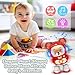 Anoozo 2 Pcs Dancing Bear Toys, Baby Dancing Moving Crawling Musical Toys Age 3-12 Months, with Light, Musical and Dancing, Birthday Gift for Age 1 2 3 4 Year Old Toddlers