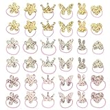 36 Stück Haargummi Kinder, Baby Haargummi für Mädchen, Elastische Zopfbänder für Kleinkinder, Haargummis für Mädchen und Babys