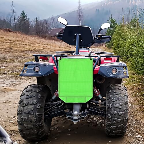 Image of BuleVina UTV ATV Trash Bag Sack - Portable Mesh Garbage Tote for Off-Road, Beach, Pickup - Universal Compatible with SUV - Reusable, Tear-Resistant Storage Cart