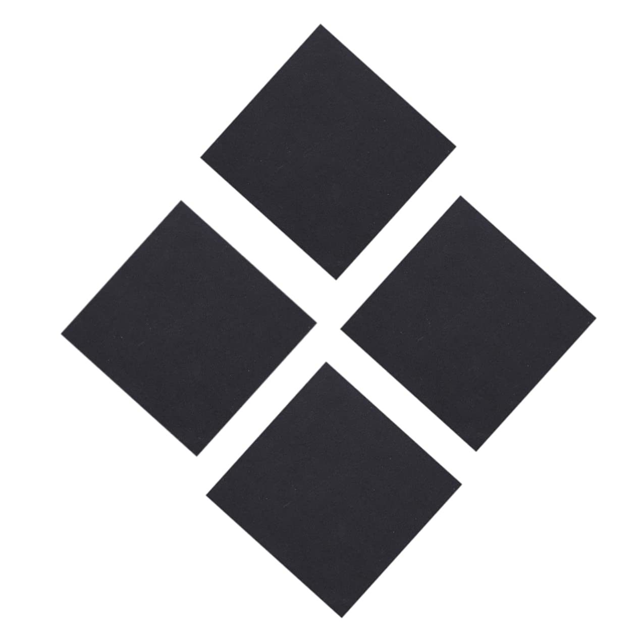 Beatifufu 15 Pcs Vibration Isolation Pads Vibration Closed-cell Pads Anti-vibration Pads Orange Reflector Tape Anti Vibration Mat for Washing Anti Vibration Pads for Washing