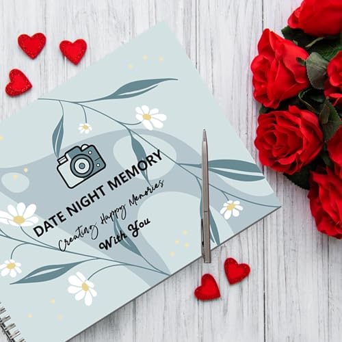 Album photo pour couple avec défis à gratter, carnet de rendez-vous - 7
