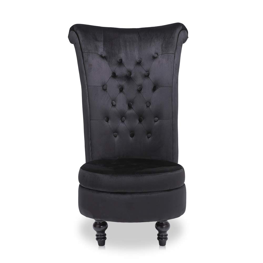 34/mo Finance Carambola High Back Accent Chair, Club Chair Velvet