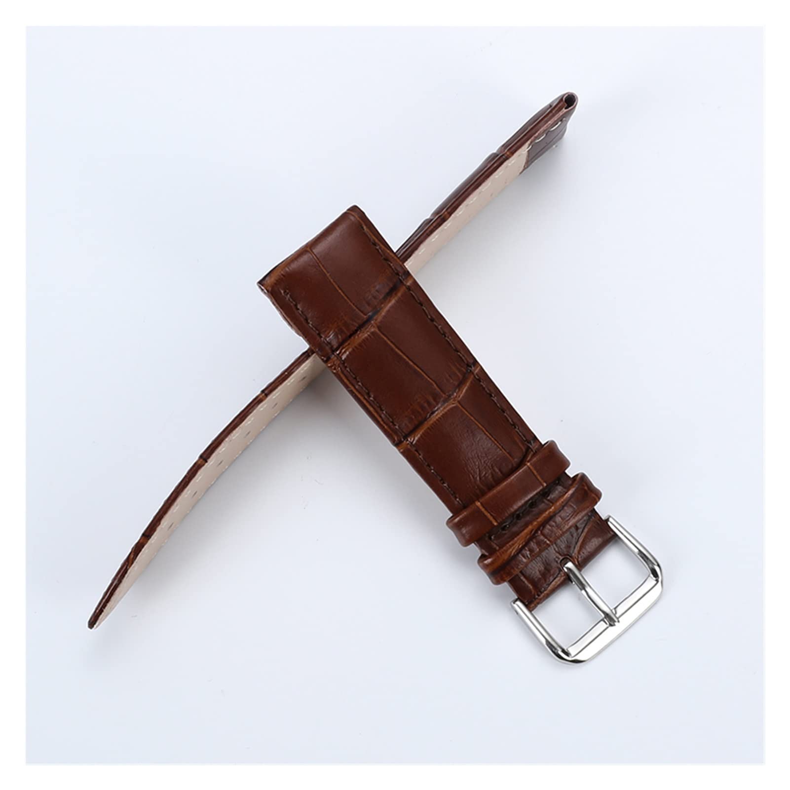 Correa de Reloj de Cuero de Repuesto, Correa de Cuero para Hombres y Mujeres, 12mm, 14mm, 16mm, 18mm, 19mm, 20mm, 21mm y 22mm