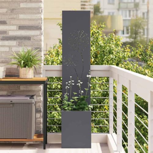 Écran de confidentialité pour un balcon cocooning anthracite 32x140 - 2